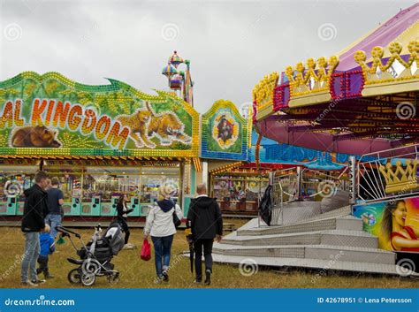 Visitors at a County Fair, Sweden Editorial Photo - Image of visitors, rides: 42678951