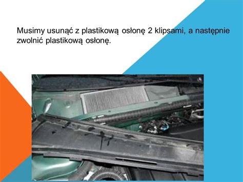 Jak wymienić filtr kabinowy - filtr pyłków kurzu na Peugeot 406 - YouTube