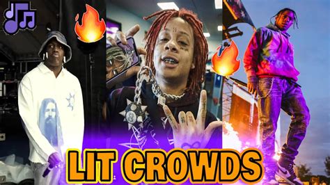 The Most Lit Live Shows Travis Scott Trippie Redd Post Malone Etc