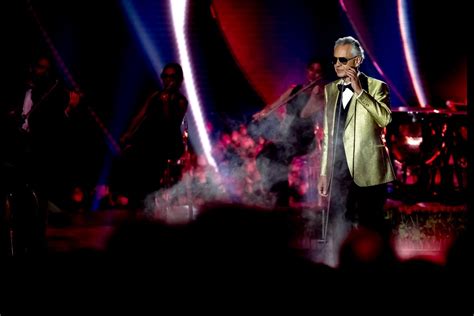 Andrea Bocelli e Sandy dividirão o palco em concertos pelo país ...