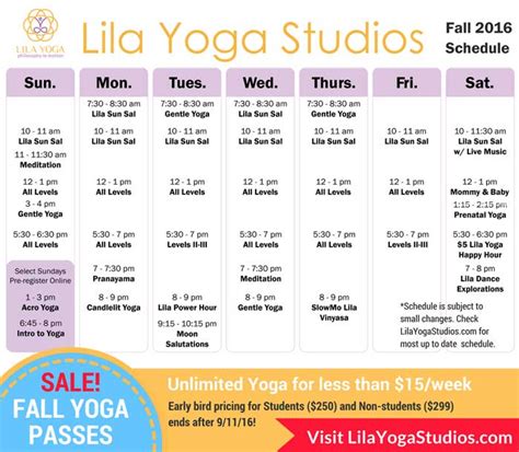 Free Yoga Week Lila Yoga®