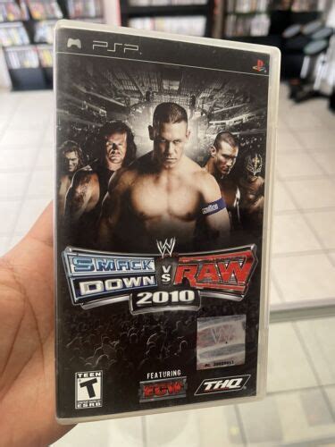 Wwe Smackdown Vs Raw Featuring Ecw Sony Psp Cib Tested Ebay