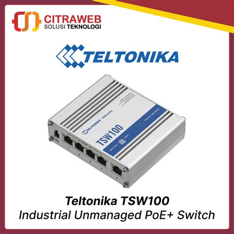 Jual Teltonika Tsw Industrial Unmanaged Poe Switch Kab Sleman