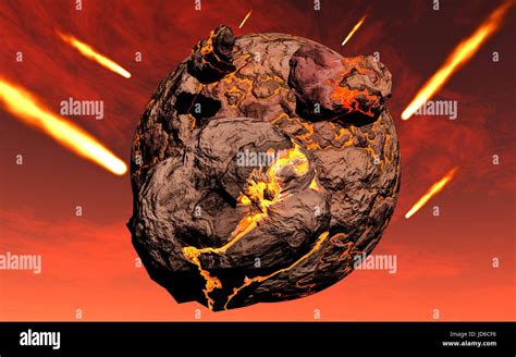 Earth Hit By Planet Theia Hi Res Stock Photography And Images Alamy