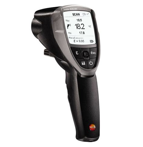 Testo H Infrared Thermometer With Surface Moisture Measurement