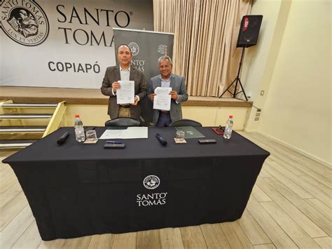 Santo Tomás firma convenio con Municipalidad de Copiapó Diario