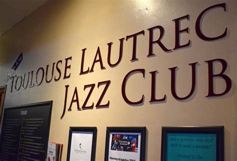 Toulouse Lautrec Jazz Club Enjoy The Good Vibes Doyouspeaklondon