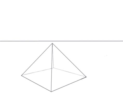 Draw a 3D Pyramid in Perspective