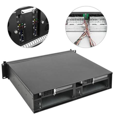 Server Case Rackmount Chassis 19 Inch Ipc Mini Itx 1u Depth 250mm