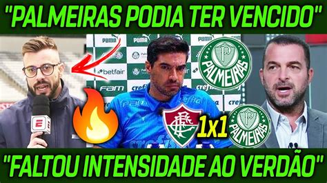 Comentaristas Rasgam O Verbo Palmeiras Recuou Segundo Gol Tava Perto