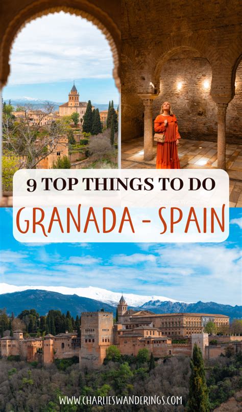 9 Very Best Things To Do In Granada Spain Charlies Wanderings In