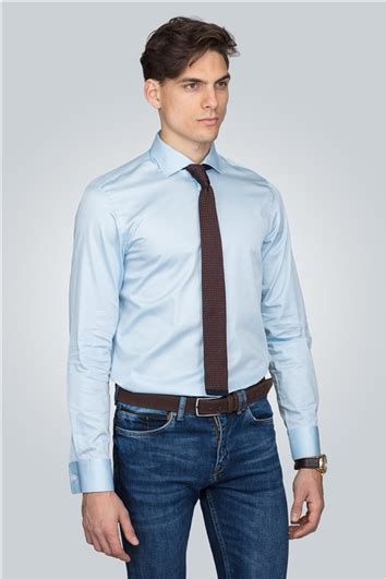 Slim Fit Dar Kesim Pamuk Saten Erkek G Mlek