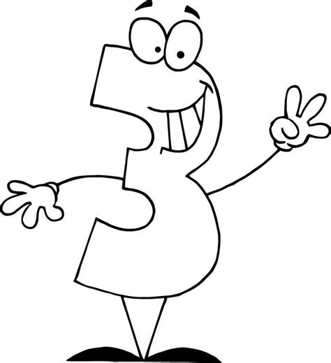 Free Numbers Coloring Pages For Toddlers | Kids printable coloring ...
