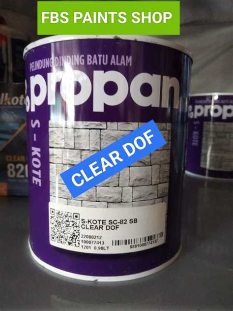 Cat Propan Stonkote Vernis Buat Batu Alam Clear Doff Isi Kg Lazada