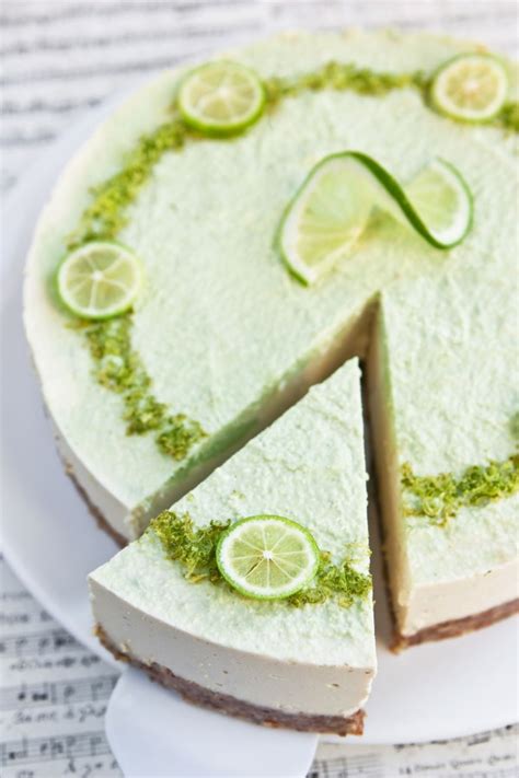 Cheesecake Au Citron Vert Sans Cuisson Recettes Cooking Recette