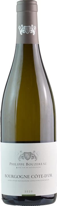 Bourgogne Cote Dor Aoc Chardonnay Philippe Bouzereau Scalo