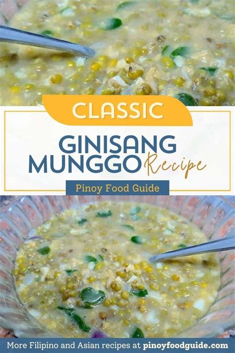 Classic Ginisang Munggo Monggo Recipe Pinoy Food Guide