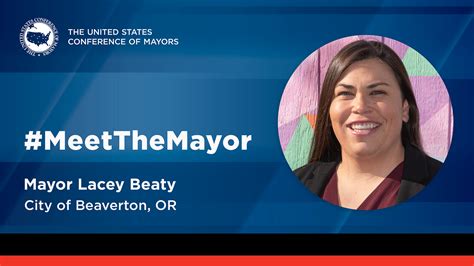 Meet The Mayor Lacey Beaty The U S Conference Of Mayors… By United