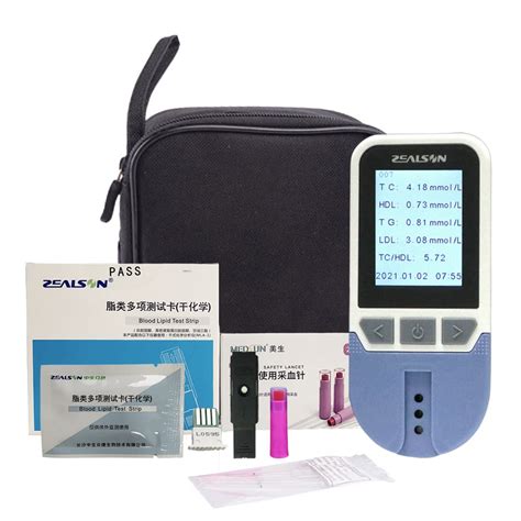 Buy Home Lipid Test Meter Kit Cholesterol Test Meter Kit Hdl Ldl