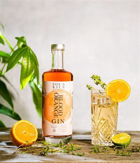 Blood Orange Gin Gloucester Brewery And Foxs Kiln Distillery