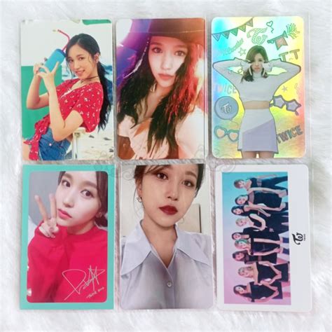 Jual Ready Stock Pc Photocard Official Twice Mina Jeju Photobook Twice