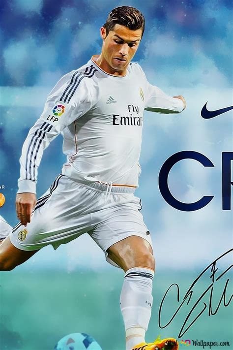 Ronaldo Cr7 And Signature 2k Wallpaper Download