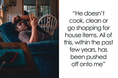 Woman Wonders If She Went Too Far Mimicking Lazy Husbands Actions To