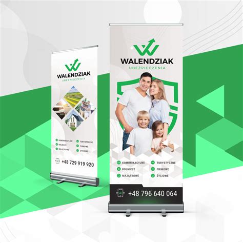 Rollup Reklamowy Dla Agencji Ubezpiecze Walendziak Grupapns