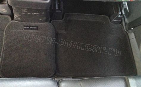 Автоковрики Боратекс в салон Mitsubishi Outlander XL,Автомобильные ...