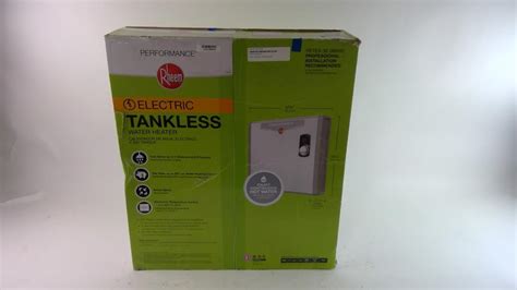 Rheem Electric Tankless Water Heater Property Room