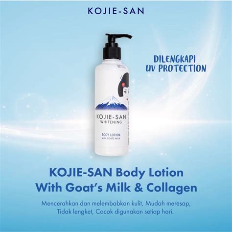 Jual KOJIE SAN Whitening Body Lotion With Goats Milk 250 Ml Shopee