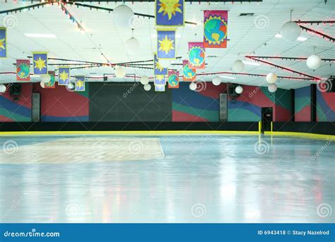 Roller skating rink stock photo. Image of arena, room - 6943418