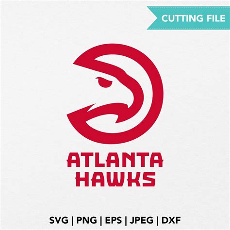 Atlanta Hawks Logo Svg Atlanta Basketball Nba Logo Team Etsy