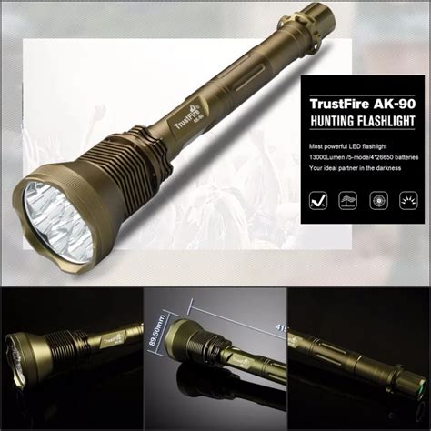 Trustfire Linterna De Ak X Cree Xm L T Led Modos Lm