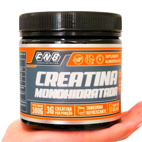 Creatina Monohidratada Pro 300g Sabor Tangerina Flora Nativa Do