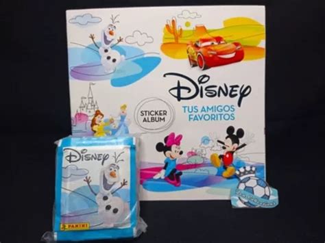 Álbum Disney Amigos Favoritos 200 Sobres Estampas Panini Meses sin