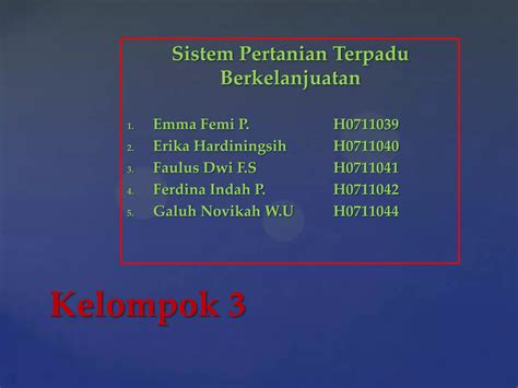 Sistem Pertanian Terpadu Integrasi Tanaman Ternak PPT