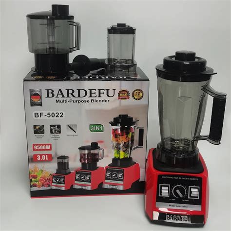 Bardefu 9500w 3 In 1 Multifunction Full Body Stainless Steel Blender