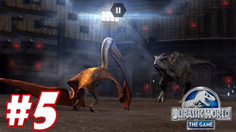 Alanqua Vs Carnotaurus Trò Chơi Nuôi Khủng Long đánh Nhau Jurassic World The Game 5 Youtube