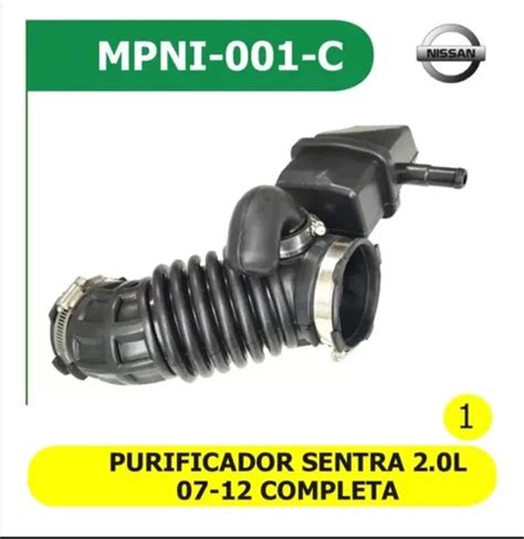 Ducto De Aire Original Nissan Sentra 2007 2012 Motor 2 0l Meses Sin