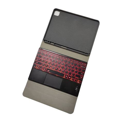 Etui Pod Wietlana Klawiatura Touchpad Ipad Pro Czarna