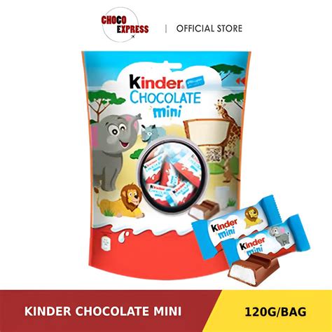 Choco Kinder Chocolate Mini 120g Product Of Germany Shopee Singapore