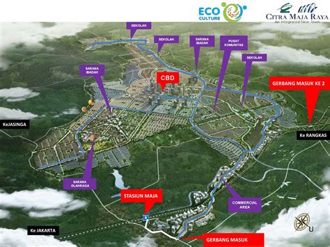 Citra Maja Raya Ciputra Lokasi Dan Masterplan