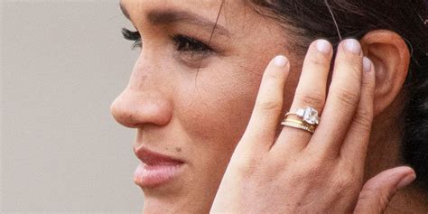 The Story Behind Meghan Markle S Newly Redesigned Engagement Ring