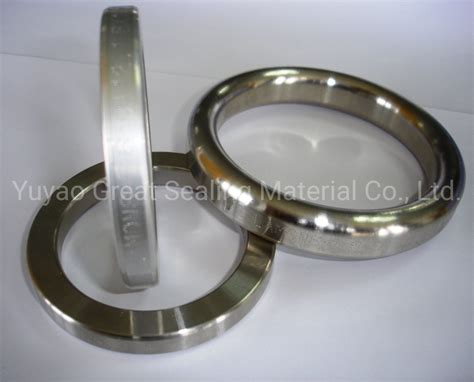 Metal Rtj Flange Seal Gasket Oval Octagonal R Bx Rx Ring Joint Gasket