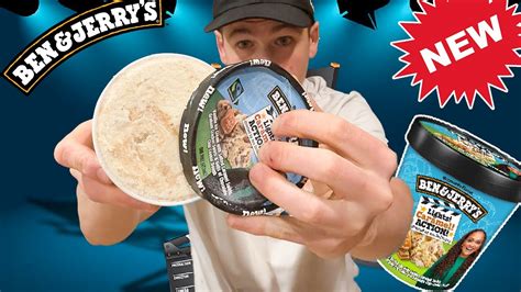 Fast Foodies Take On Hollywood New Lights Caramel Action Ben And Jerrys Ice Cream Review