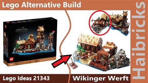 Lego Ideas Wikingerdorf Viking Village Wikinger Werft