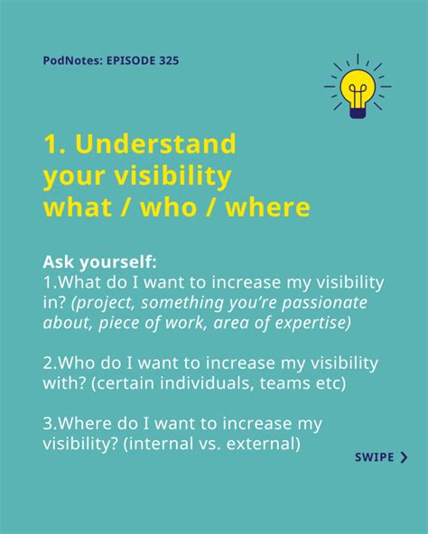 How To Increase Your Visibility At Work Amazing If