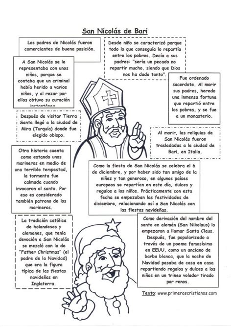 El Rincón de las Melli Breve historia de San Nicolás o Papá Noel