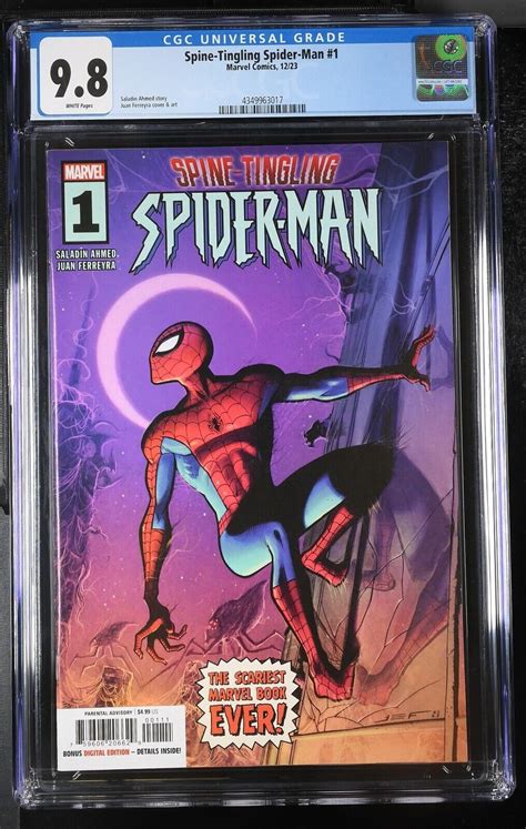 Spine Tingling Spider Man 1 CGC 9 8 Juan Ferreyra Cover A Marvel 2023